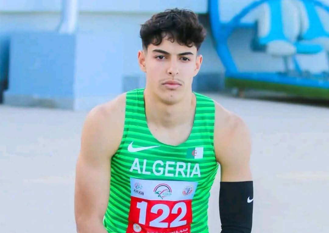 البطولة الوطنية لألعاب القوى تحت 18 و20 سنة :

قاسمي زهر الدين وفي اول سنة شباب يحطم الرقم القياسي لسباق 110 متر حواجز تحت 20 سنة بتوقيت 13.46 ثانية ✅

الرقم السابق بحوزته 13.61 سجله يوم 30 ماي 2025