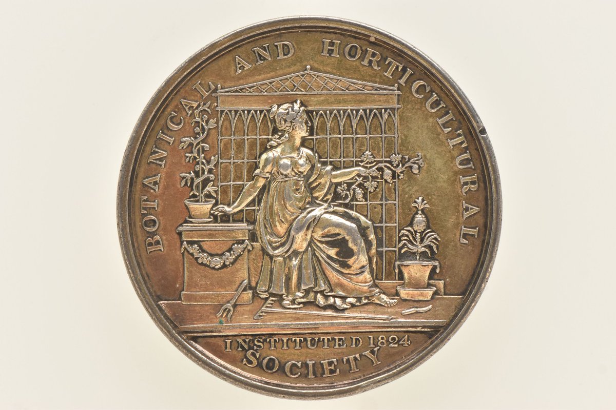 robertneuk's tweet image. Local interest, at auction a silver medal of the Botanical & Horticultural Society awarded to "Mr Joseph Dunn, gardener to Wm Pears Esq: Newcastle, he having obtained the largest amount of prizes in the year 1854".
Images: Richard Winterton Auctioneers