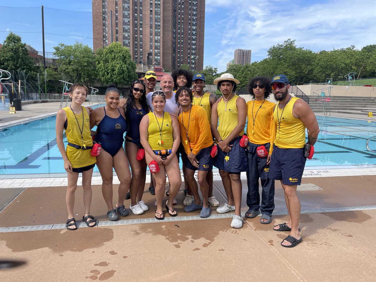 School's out and Learn-to-Swim is in session! Commissioner Pro Tempore Randy Simons greeted the Learn-to-Swim class of 2025 at Roberto Clemente State Park. This free statewide program teaches New York's kids a valuable skill that provides a lifetime of joy. Welcome, swimmers!