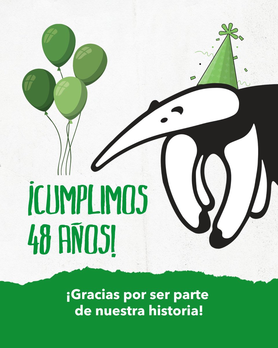 🎉 ¡Cumplimos 48 años! Durante estos años trabajamos para lograr un mundo en el que las personas vivamos en armonía con la naturaleza.