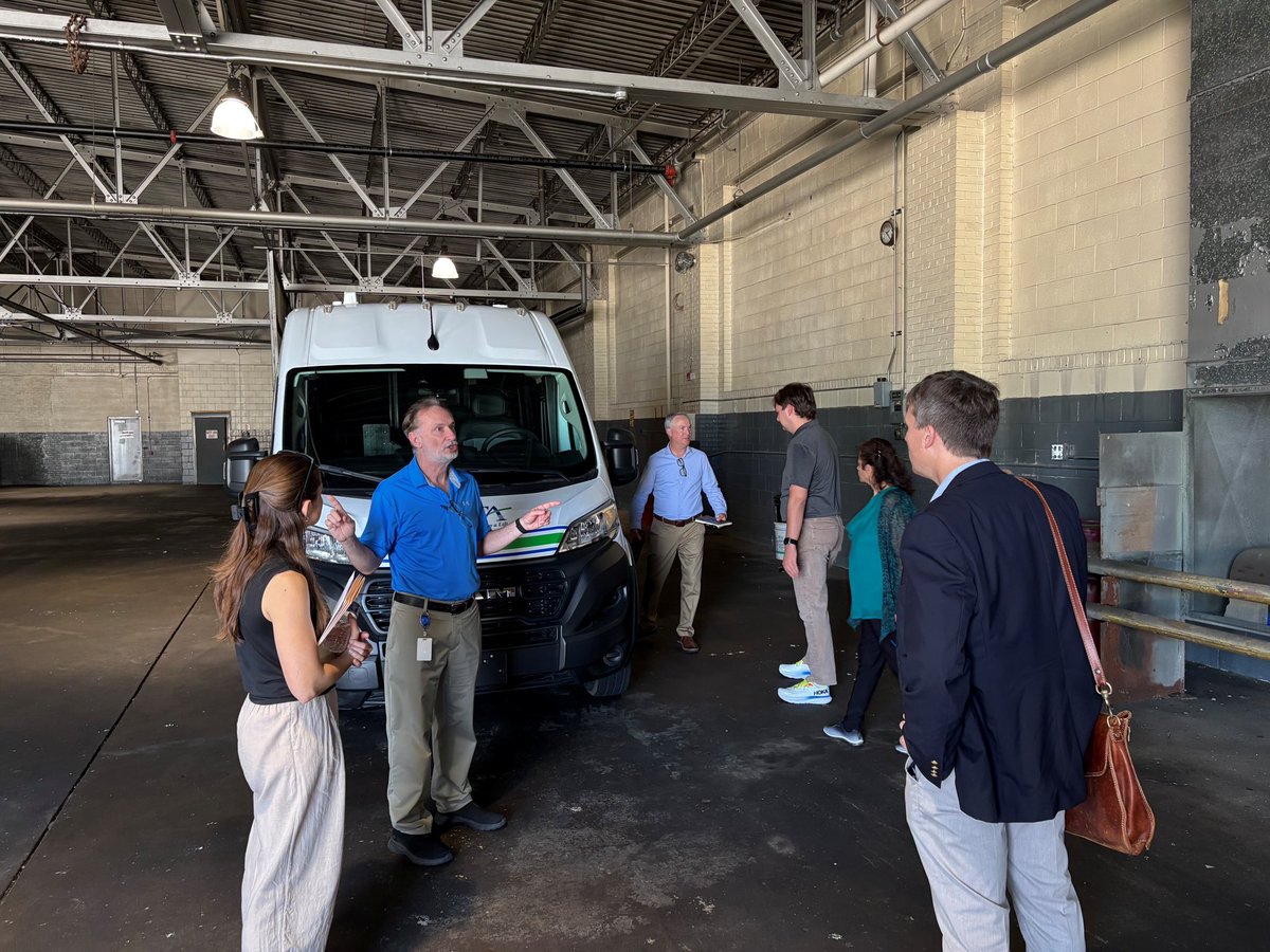 🚍⚡ Clean transportation in action!

On June 26, we recognized <a href="/WRTAbus/">WRTA</a> as an #EVFriendlyWorkplace through The #EMPOWER Project!

A behind-the-scenes tour also showcased WRTA’s push for a fully electric, zero-emission fleet.
#ZeroEmissionTransit #CleanTransportation #WRTA