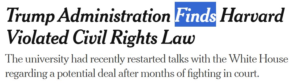 This is absurd. <a href="/nytpolitics/">NYT Politics</a> needs to find a better way to convey to readers what it knows to be true: These "findings" are not actual "findings" in any sense that most people would understand the word. The casual reader comes away with zero sense of the bad faith at play here.
