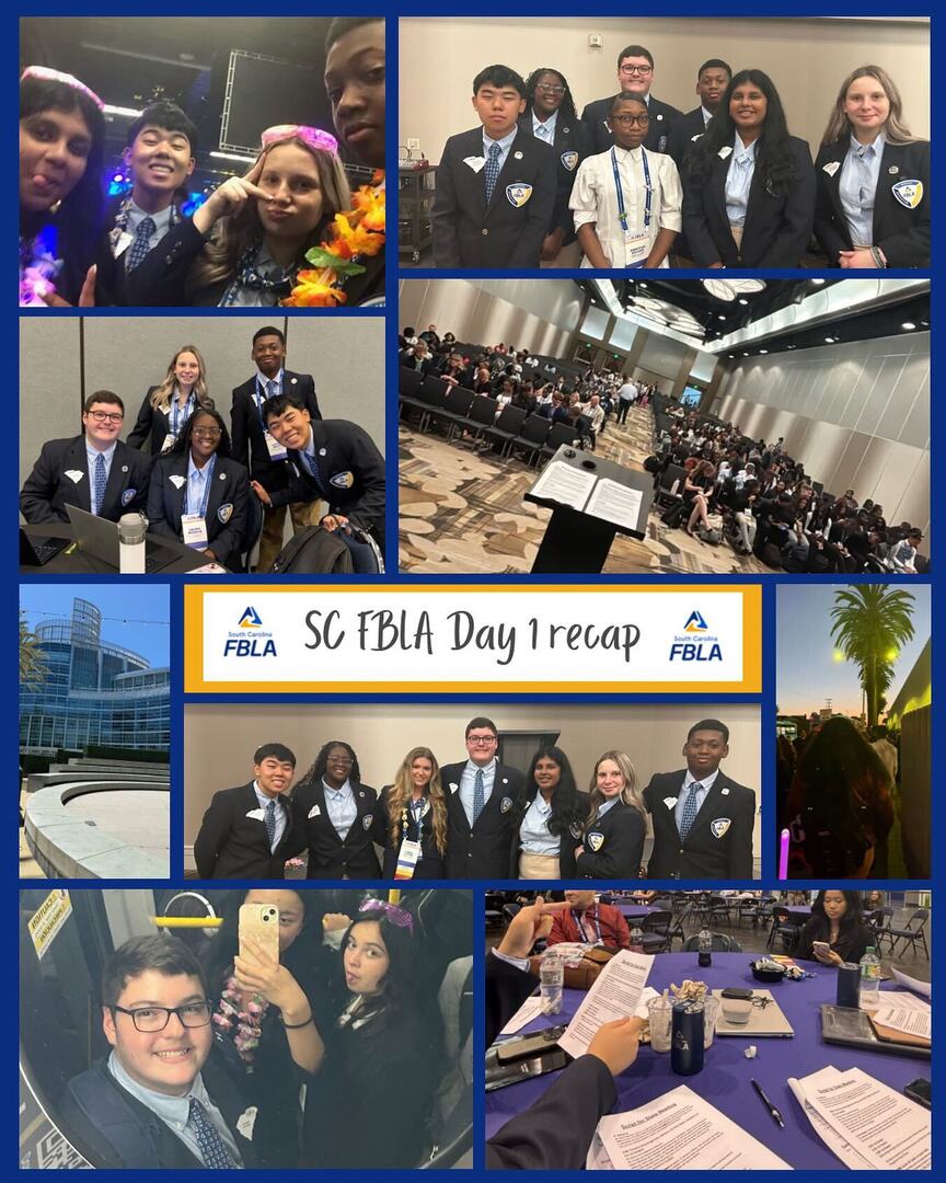 We hope you enjoyed Day 1 of NLC as much as our state officers! Enjoy some pictures recapping how their busy day went. 🌴
