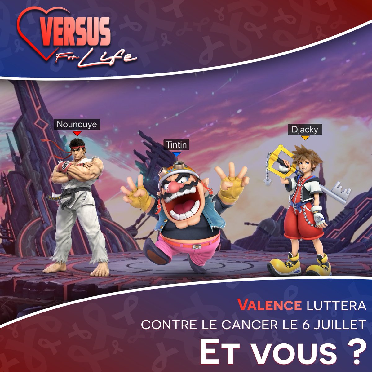VSV26K's tweet image. ✨On termine en beauté avec nos joueurs locaux qui font vivre notre communauté au quotidien et se mobilisent aussi pour la bonne cause ce dimanche au @HuB_esport_FR !
Merci à :
@nounouye
@Tintin26100
@djackySyPi
🏃➡️J-6 et bientôt complet , let's go! : start.gg/tournament/ver…
