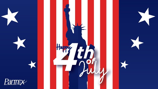 PantexPlant's tweet image. Freedom is the heartbeat of our nation. Happy Independence Day!