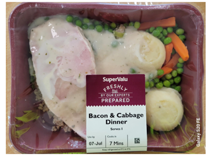 #FoodAlert Recall of various branded Bacon &amp; Cabbage Dinners produced by Ballymaguire Foods due to the possible presence of Listeria monocytogenes ow.ly/t8QQ50WiyHM