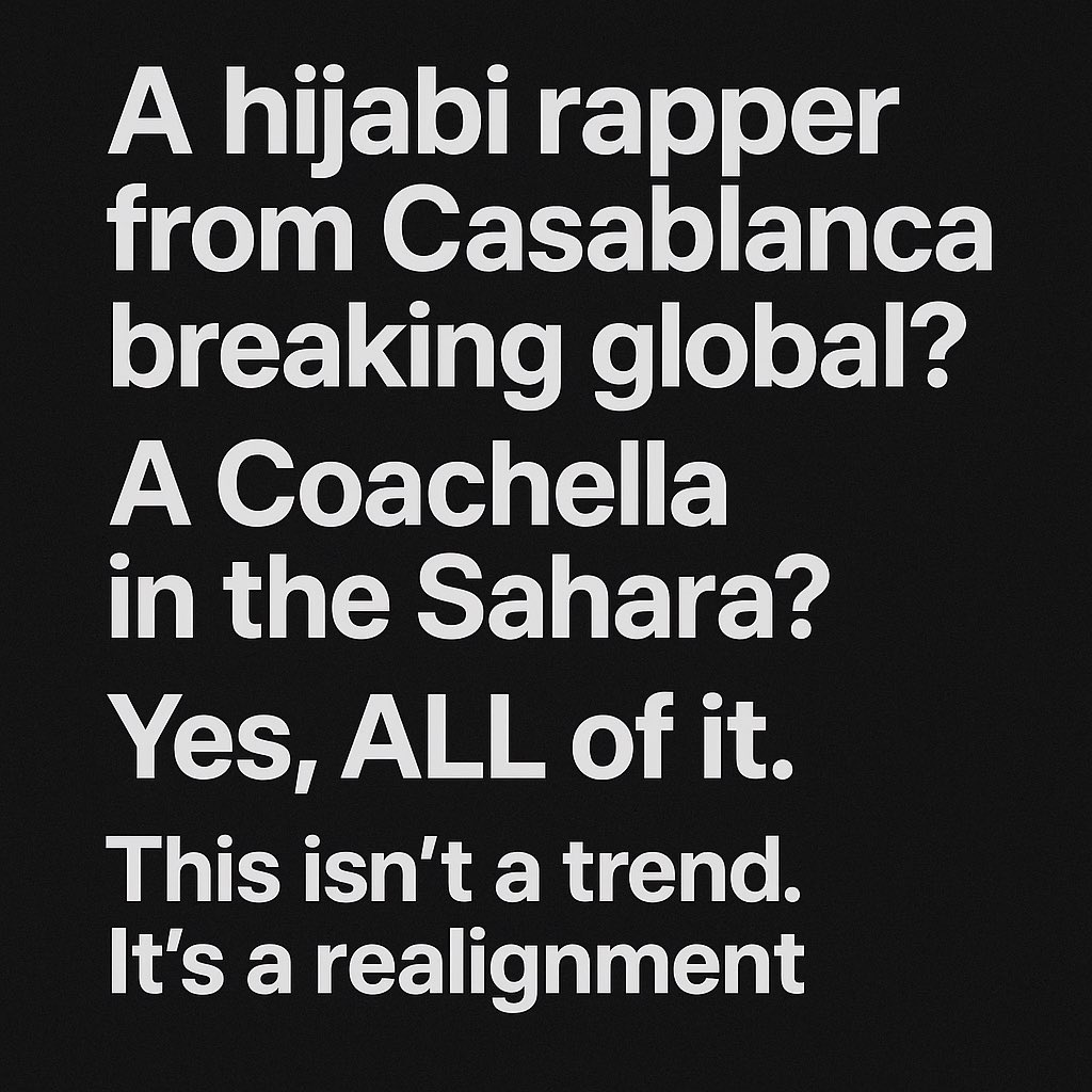 iamspek's tweet image. The future of global music isn’t coming from the West. It’s coming from everywhere else.

This week I published a new article:

“The New Reverse Colonization”
Now live on Substack.

Read the full article here and please share, comment, or subscribe:

open.substack.com/pub/findspek/p…