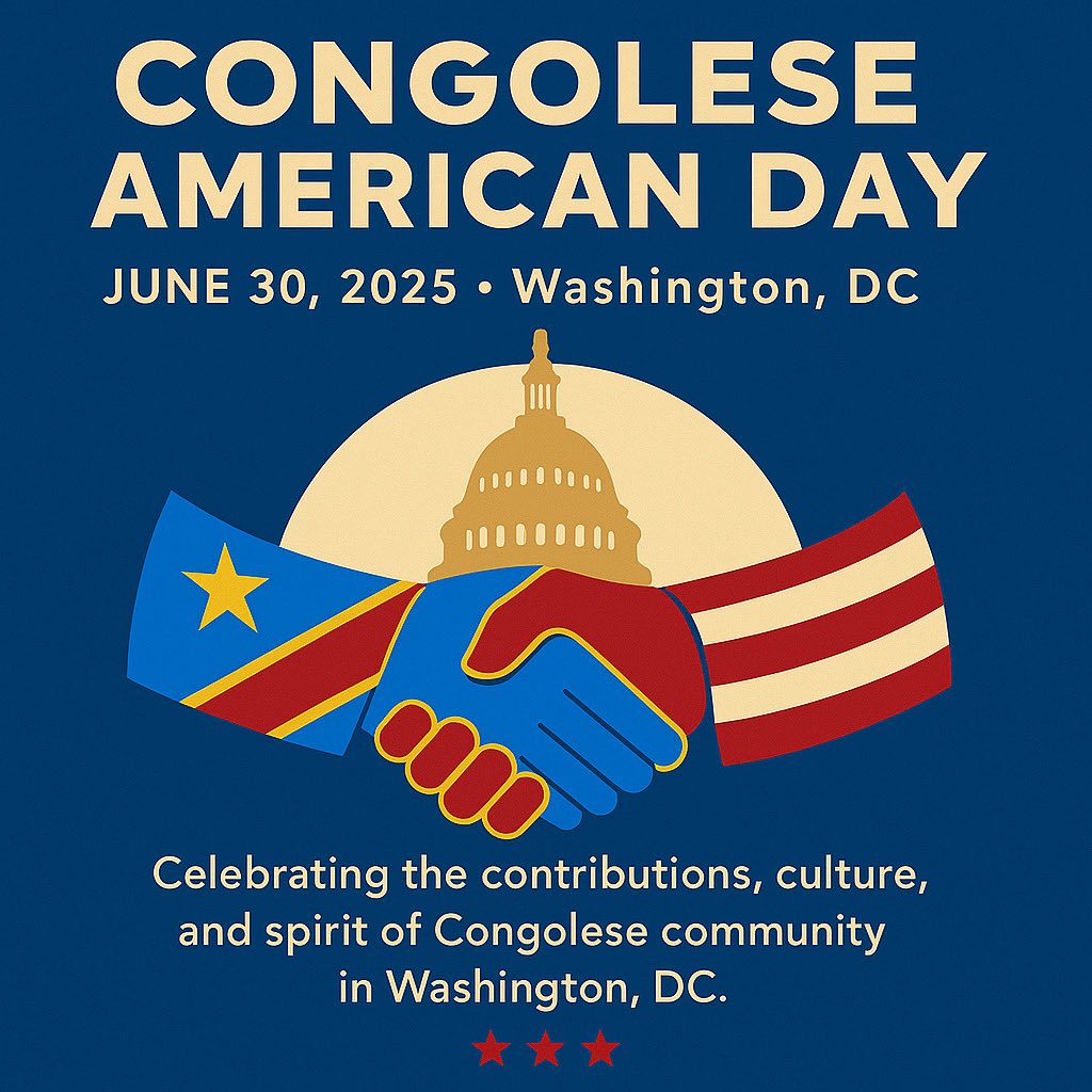 UDEMO (Union des démocrates Mobutistes) (@udemo_rdc) on Twitter photo Nous souhaitons une bonne fête de l’indépendance à tous les Congolais à travers le monde! Après les accords de paix, le 30 juin est désormais reconnu à Washington D.C. comme Congolese American Day grâce à l’engagement de la maire Muriel Bowser (<a href="/MayorBowser/">Mayor Muriel Bowser</a>), en hommage aux Nous souhaitons une bonne fête de l’indépendance à tous les Congolais à travers le monde! Après les accords de paix, le 30 juin est désormais reconnu à Washington D.C. comme Congolese American Day grâce à l’engagement de la maire Muriel Bowser (<a href="/MayorBowser/">Mayor Muriel Bowser</a>), en hommage aux