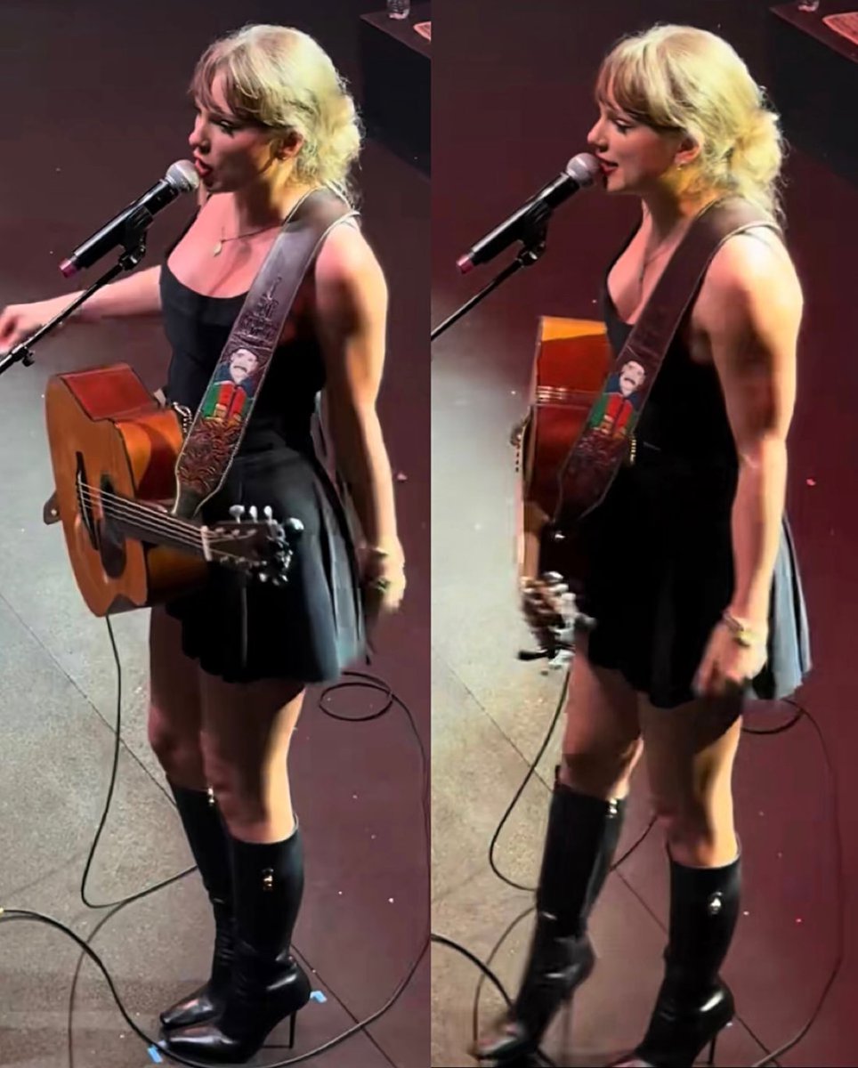 she looks so rockstar gf here