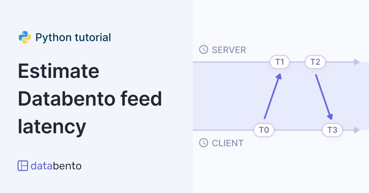 New tutorial just dropped: Accurately measure end-to-end latency on real-time market data feeds in Python. 

Why this matters: Most vendors rely on exchange timestamps or round-trip pings (which are misleading). We use PTP-synced nanosecond timestamps + public time service so you