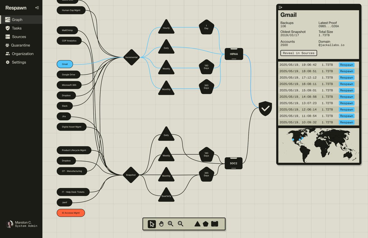 I've been building in crypto for years. And honestly?
Most "killer apps" are chasing hype. 

Not this one.

We're building Respawn. A disaster recovery solution that could save companies millions on their worst day.

But more than that... it's why we built it that matters.
