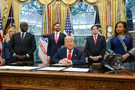 Angèle Makombo - AFRICA BELIEVER (@angelemakombo) on Twitter photo The Congolese people will be forever grateful to President Trump <a href="/POTUS/">President Donald J. Trump</a> for putting an end to three decades of unspeakable suffering of our people and the plundering of our mineral resources. The historic day of June 28, 2025, which saw the signing in #WashingtonDC of the The Congolese people will be forever grateful to President Trump <a href="/POTUS/">President Donald J. Trump</a> for putting an end to three decades of unspeakable suffering of our people and the plundering of our mineral resources. The historic day of June 28, 2025, which saw the signing in #WashingtonDC of the