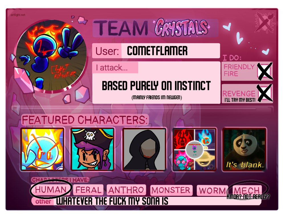 Gonna try out artfight this year with my two ocs and twenty variants of my sona
#artfight #artfight2025
account in thread