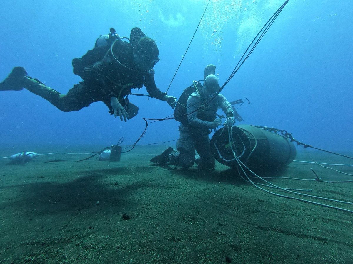 During IWO-TO LIVE MINEX 2025, <a href="/USNavy/">U.S. Navy</a> and Marine Explosive Ordnance Disposal divers had the chance to collaborate closely with the <a href="/jmsdf_pao_eng/">Japan Maritime Self-Defense Force</a>. Together, we continue to enhance our mine countermeasure capabilities.
