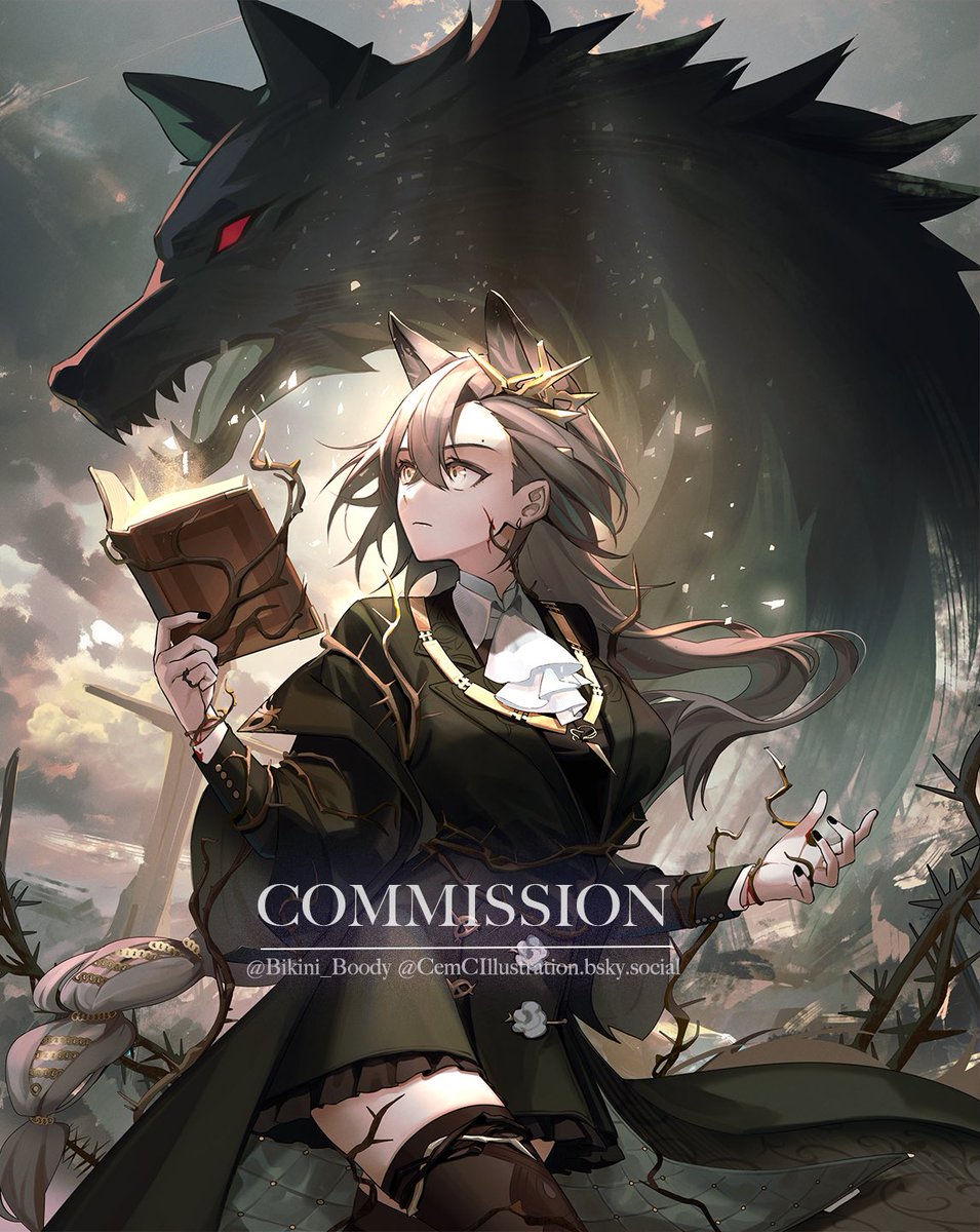 ✨CemC✨commissions open (@bikini_boody) on Twitter photo Thank you so much to <a href="/SimplyAllegra/">Allegra Clark</a> for commissioning an illustration of Penance!
✨
#Arknights #Penance Thank you so much to <a href="/SimplyAllegra/">Allegra Clark</a> for commissioning an illustration of Penance!
✨
#Arknights #Penance