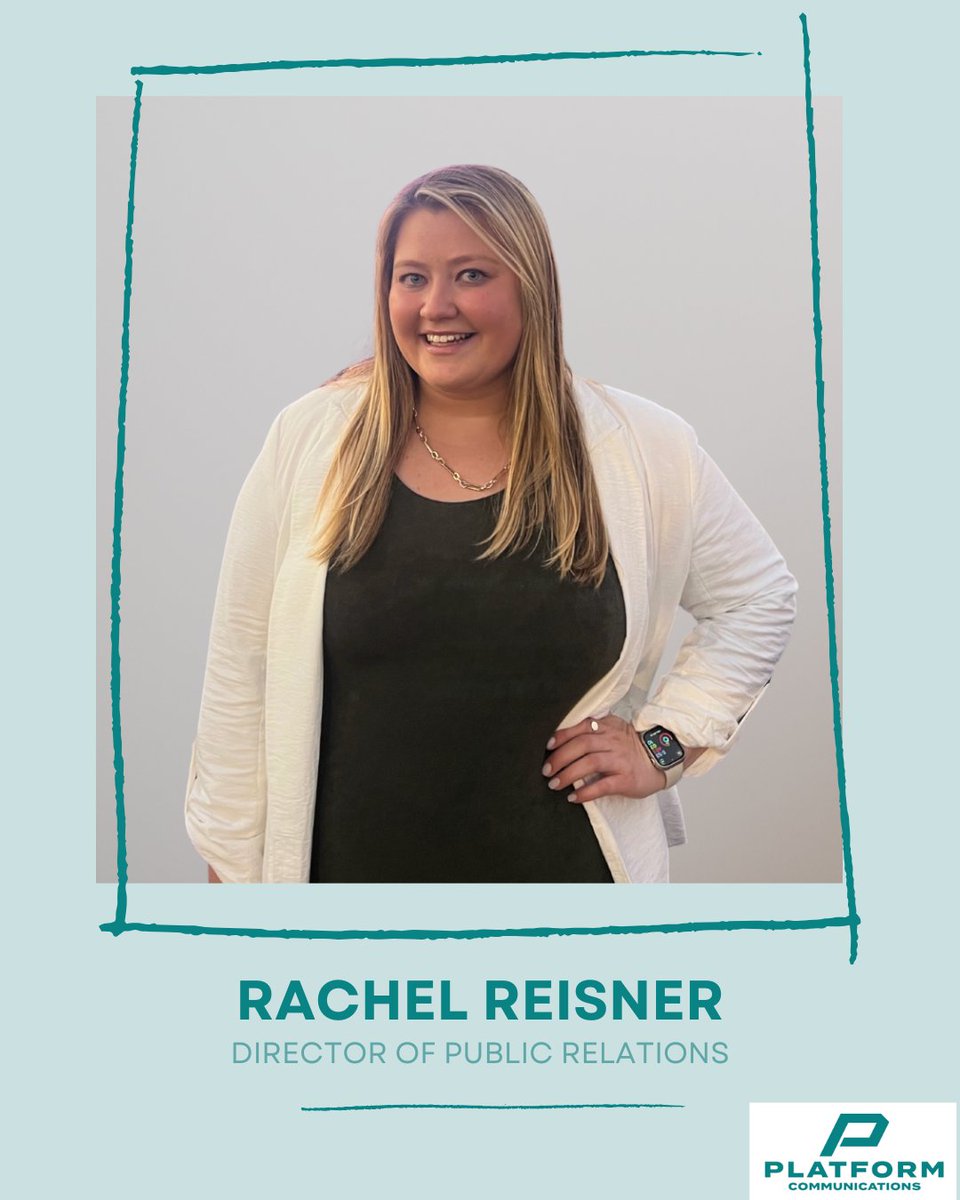 PlatformWI's tweet image. Meet Rachel Reisner, our Director of Public Relations! Rachel is leading our PR efforts with a strategic mindset, national experience, and a clear vision through chaos.
Learn more about Rachel and her background here→ platform-communications.com/our-ideas/spot…