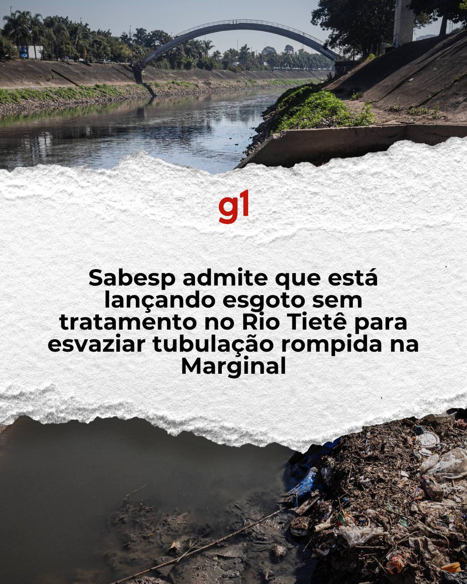 É para isso que a população está pagando a conta de água mais cara? Para jogarem o esgoto no rio Tietê?

Privatização =TRAGÉDIA ANUNCIADA!

#PrivatizaQuePiora