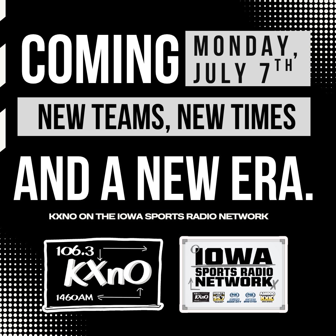 Coming Monday, July 7th at 6AM…