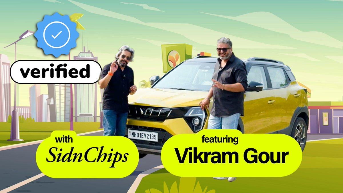 SidnChips (@sidnchips) on Twitter photo 4PM IST on July 2nd, Vikram Gour <a href="/VikramGour/">Vikram Gour</a> : Automotive Journalist to Kodaikanal Changemaker | Verified With SidnChips | S1 EP 2 - Set the notifications on! Click the link!
youtu.be/FA1hZIHNrYI 4PM IST on July 2nd, Vikram Gour <a href="/VikramGour/">Vikram Gour</a> : Automotive Journalist to Kodaikanal Changemaker | Verified With SidnChips | S1 EP 2 - Set the notifications on! Click the link!
youtu.be/FA1hZIHNrYI