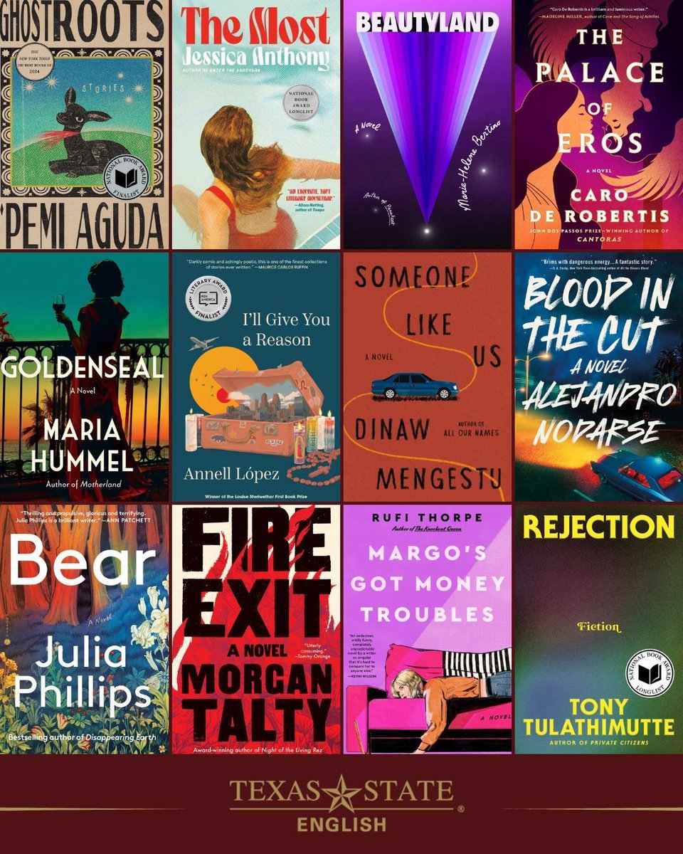 Texas State English (@txstenglish) on Twitter photo Announcing the Clark Fiction Prize Longlist! 12 works of fiction were nominated by a panel of distinguished authors and critics <a href="/txstmfa/">Texas State MFA</a> <a href="/jennifer_dubois/">Jennifer duBois</a> 🪶Stay tuned for the shortlist: coming Fall 2025! To find out more, see the <a href="/txst_news/">TXST News</a> release: news.txst.edu/inside-txst/20… Announcing the Clark Fiction Prize Longlist! 12 works of fiction were nominated by a panel of distinguished authors and critics <a href="/txstmfa/">Texas State MFA</a> <a href="/jennifer_dubois/">Jennifer duBois</a> 🪶Stay tuned for the shortlist: coming Fall 2025! To find out more, see the <a href="/txst_news/">TXST News</a> release: news.txst.edu/inside-txst/20…