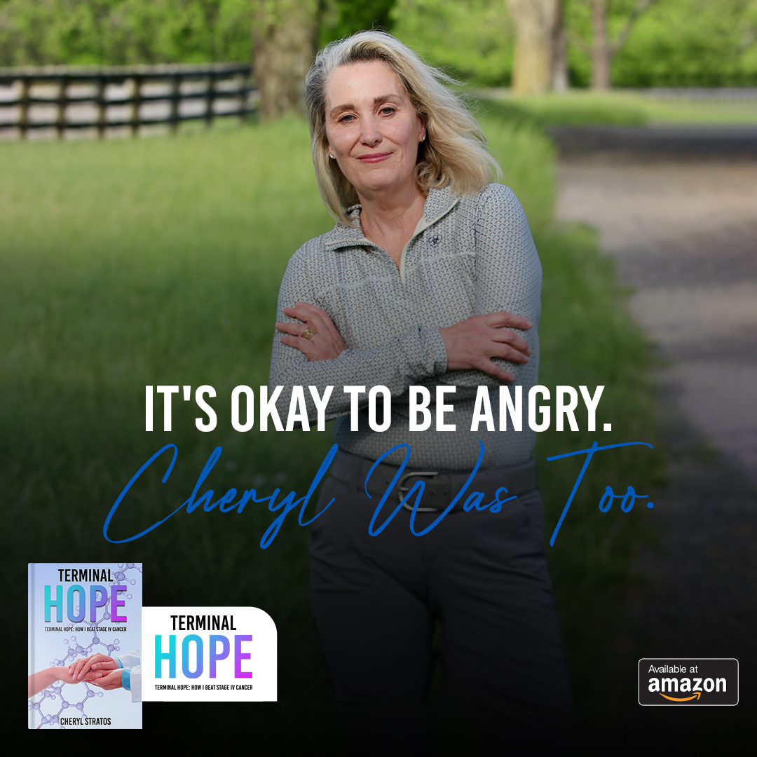 cstratos's tweet photo. She got angry — and used it to fight. Terminal Hope is Cheryl’s raw and real memoir of survival. 
Releasing soon.

#TerminalHope #CherylStratos #ComingSoonReads https://t.co/Kct6aMUjPq