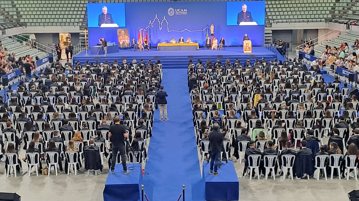 UCAM Universidad (@ucam) on Twitter photo 📢 Comienza la graduación 🎓 de <a href="/UCAMeducacion/">UCAM Educación</a> <a href="/UCAM_CAV/">UCAM Com Audiovisual</a> <a href="/UCAM_Periodismo/">UCAM Periodismo</a> y <a href="/UCAM_Publi/">UCAM_Publi</a> , presidida por María Dolores García, presidenta de la Universidad, acompañada de <a href="/VictorMarinNav/">Víctor Marín Navarro</a>, consejero de Educación y FP, padrino de estas promociones, decanos y vicedecanos de las 📢 Comienza la graduación 🎓 de <a href="/UCAMeducacion/">UCAM Educación</a> <a href="/UCAM_CAV/">UCAM Com Audiovisual</a> <a href="/UCAM_Periodismo/">UCAM Periodismo</a> y <a href="/UCAM_Publi/">UCAM_Publi</a> , presidida por María Dolores García, presidenta de la Universidad, acompañada de <a href="/VictorMarinNav/">Víctor Marín Navarro</a>, consejero de Educación y FP, padrino de estas promociones, decanos y vicedecanos de las