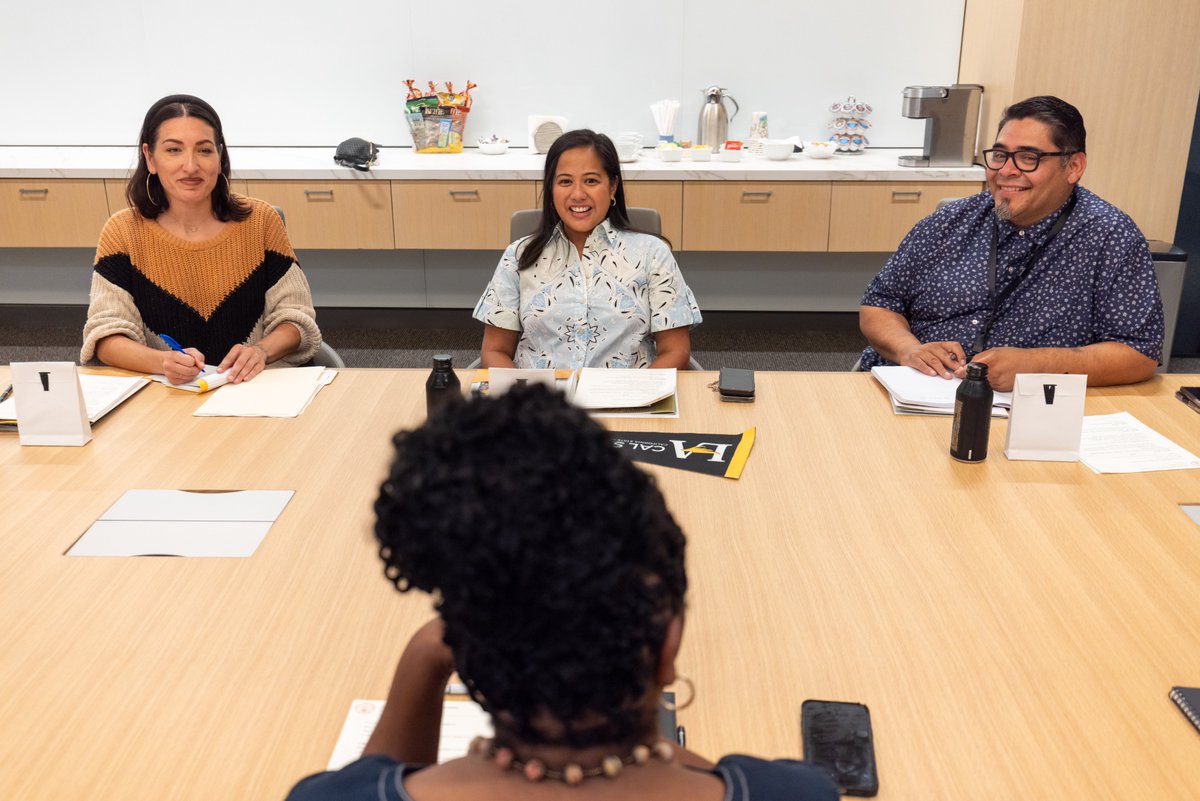 CalStateLA's tweet image. Thank you Councilmember Ysabel Jurado for joining us at #CalStateLA, to learn more about our student support services and programs, and discuss collaboration, community engagement, and shared priorities in District 14.
Looking forward to building a stronger future—together.
