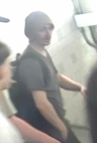 MBTATransitPD's tweet image. ID Sought re: A&B Dangerous Weapon shod Foot. 6/7 830PM #MBTA Chinatown Station. SP's were harassing an adult male in wheelchair & kicked him forcing him to tumble down the stairs. Recognize anyone of interest? Pls contact our CIU at 6172221050 w/any info you have.
