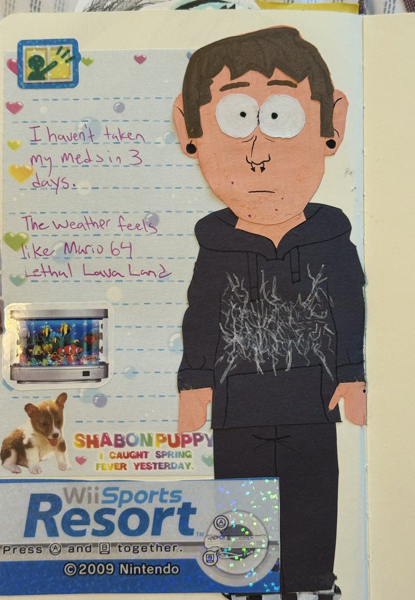 wickedcryptid69's tweet image. Sketchbook highlights