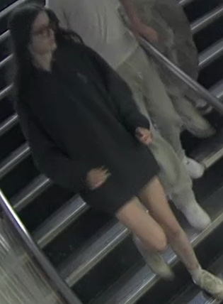 MBTATransitPD's tweet image. ID Sought re: A&B Dangerous Weapon shod Foot. 6/7 830PM #MBTA Chinatown Station. SP's were harassing an adult male in wheelchair & kicked him forcing him to tumble down the stairs. Recognize anyone of interest? Pls contact our CIU at 6172221050 w/any info you have.