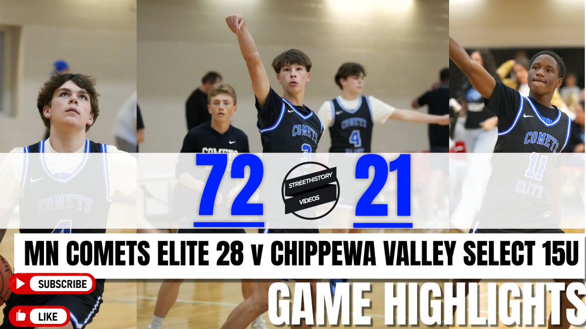 MN Comets Elite 2028 Gagner vs Chippewa Valley Select 15U at Comets GPA 2025 Game Highlights

<a href="/YouTube/">YouTube</a> youtu.be/-EjZHy-IT6U?si…

<a href="/MNCometsElite/">MN Comets</a> <a href="/GagnerGrant/">Grant Gagner</a> 

#basketball