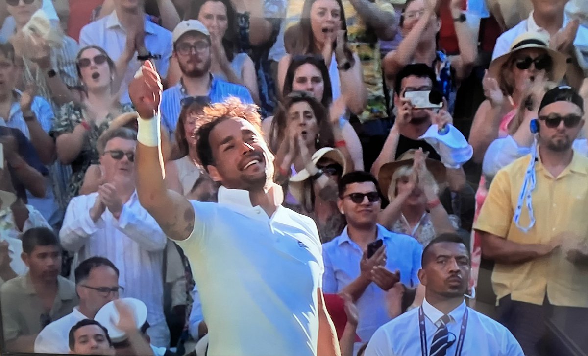 Darina Ní Chuinneagáin-Donnelly (@darinanic) on Twitter photo Could have been a Wimbledon final! An absolutely superb match & very emotional.
Wishing you the best going forward <a href="/fabiofogna/">Fabio Fognini</a> We hope we’ll see more of your magnificent natural play in the future!
Buona Fortuna!
👏 Alcaraz - all the way now! 🎾
⭐️⭐️’s
#Wimbledon Could have been a Wimbledon final! An absolutely superb match & very emotional.
Wishing you the best going forward <a href="/fabiofogna/">Fabio Fognini</a> We hope we’ll see more of your magnificent natural play in the future!
Buona Fortuna!
👏 Alcaraz - all the way now! 🎾
⭐️⭐️’s
#Wimbledon