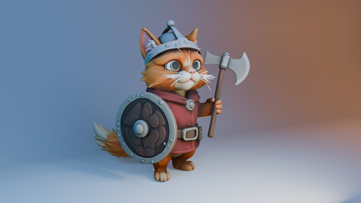 MEOW_Projects's tweet photo. 🐾⚔️
He didn’t just escape the cage,
He came back with an axe.
Meet FURD THE FEARSOME 🪓
Forged in the coldest dreams, ready to defend NekoVerse against the human invasion.
This is more than a cat.
This is a warrior.
#CatEscape #NFTGame #NekoVerse #VikingCat #3DArt #meow https://t.co/RYlVcCrLfV