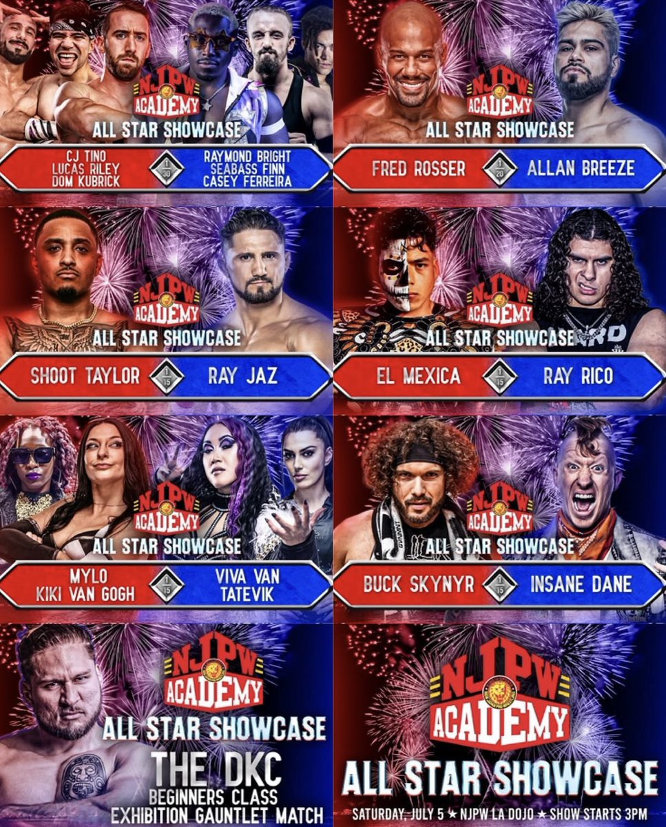 Jordan Castle (@jordanw_s) on Twitter photo THIS WEEK 🚨
Returning to California & kicking off July in style! Managing Maximilien & calling the action for New Japan Pro Wrestling. Folks, does it get any better???
• TUESDAY: <a href="/unitedwrestling/">United Wrestling Network</a> in Oxnard, CA 🎤
• SATURDAY: <a href="/NJPWofAmerica/">NJPW of America</a> in Carson, CA 🎙️ THIS WEEK 🚨
Returning to California & kicking off July in style! Managing Maximilien & calling the action for New Japan Pro Wrestling. Folks, does it get any better???
• TUESDAY: <a href="/unitedwrestling/">United Wrestling Network</a> in Oxnard, CA 🎤
• SATURDAY: <a href="/NJPWofAmerica/">NJPW of America</a> in Carson, CA 🎙️