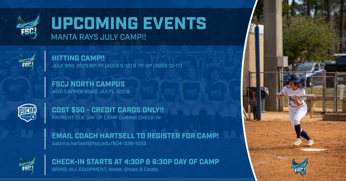 Manta Rays July Camp!!!