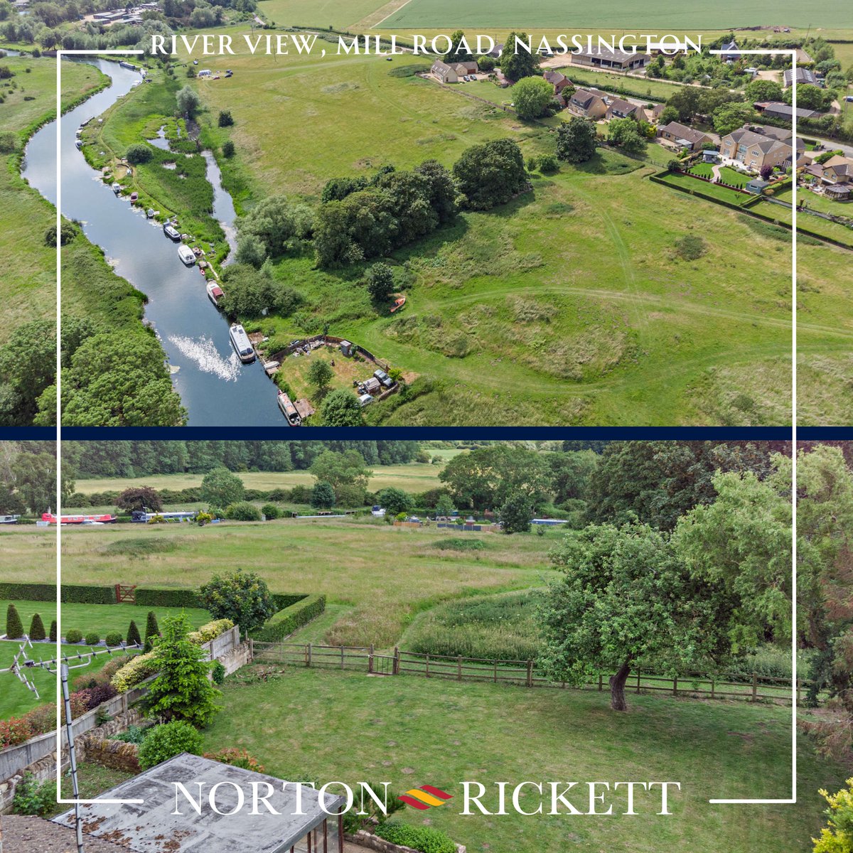 NortonRickett's tweet image. New to Market | £748,000 | River View, Nassington

Uninterrupted south-facing views across the River Nene.

A rare 0.31-acre plot with a 3-bed bungalow, huge potential (STPP) &amp;amp; no onward chain.

📞 01780 782 999

#DreamPlot #RiversideLiving #NewToMarket   #NoOnwardChain