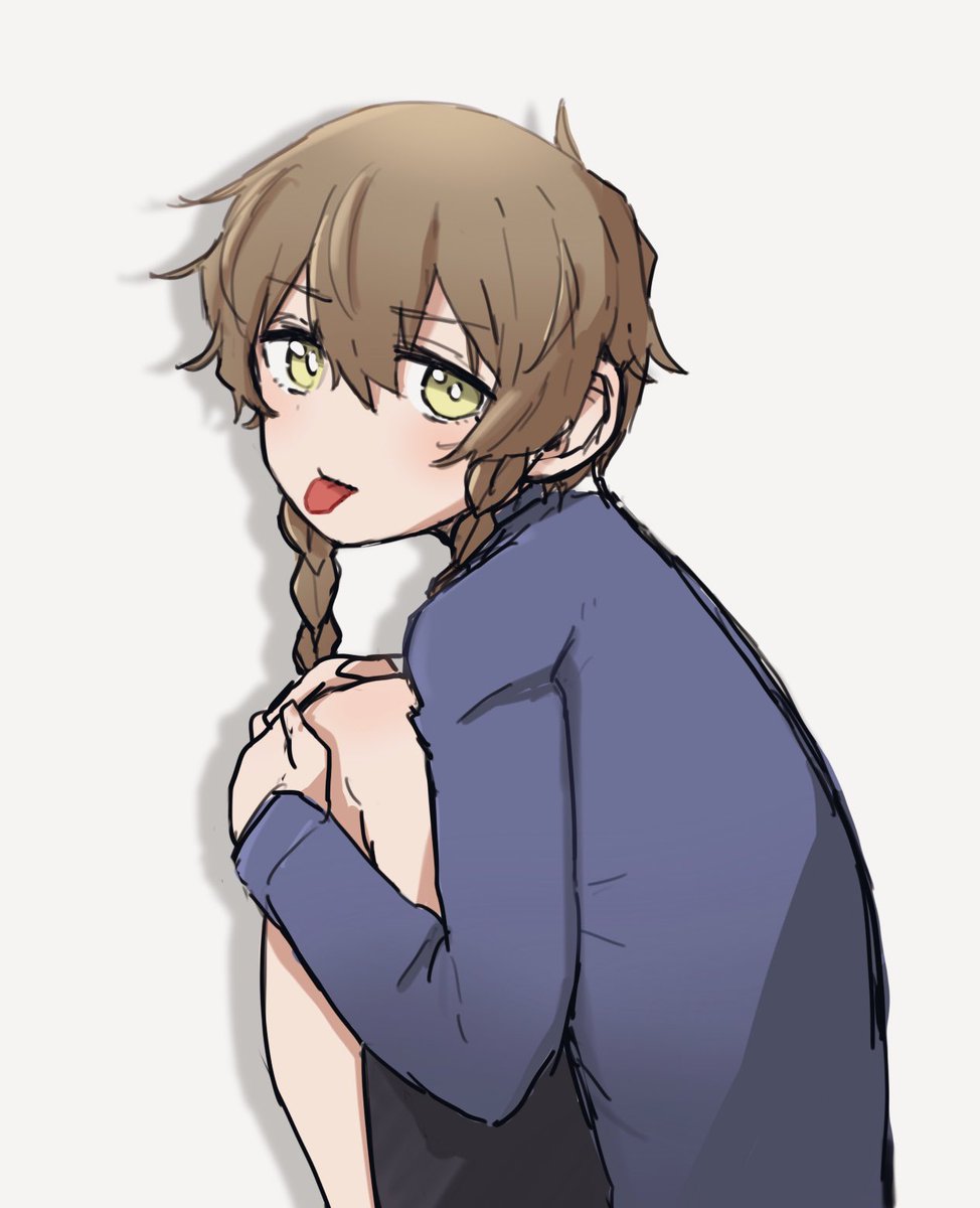CHESHIGOM's tweet image. 👅 #一日一鈴羽