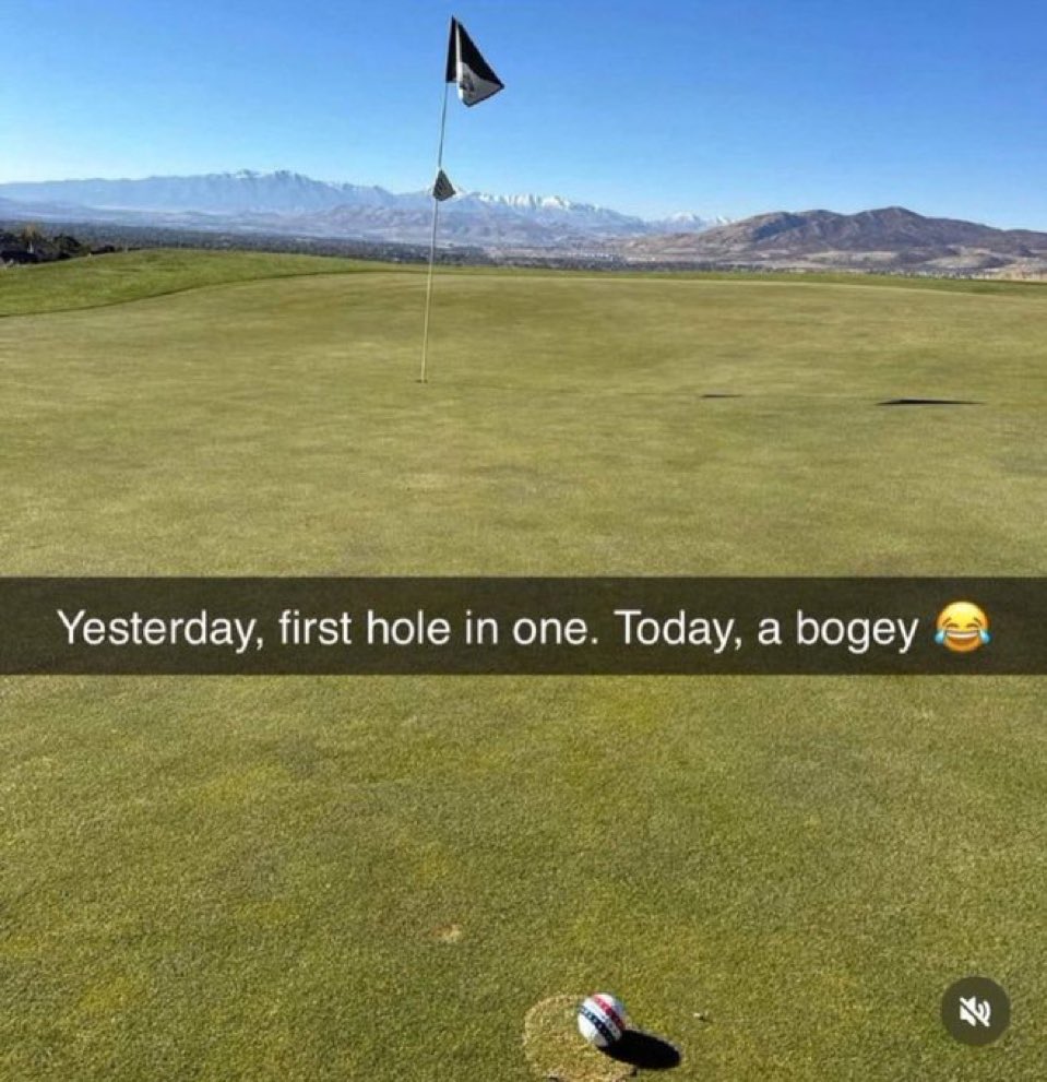 StingrGolf's tweet image. Definition of a tough break