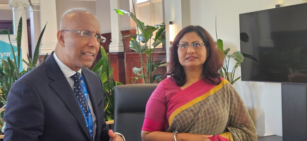 BDHCLondon's tweet image. High Commissioner @abida1968 Abida Islam Proposes ‘Bangladesh Heritage Month’ During Meeting with @TowerHamletsNow Mayor @LutfurRahmanTH. Rahman. Mayor Lutfur Rahman warmly received High Commissioner Abida Islam at the Tower Hamlets Council.