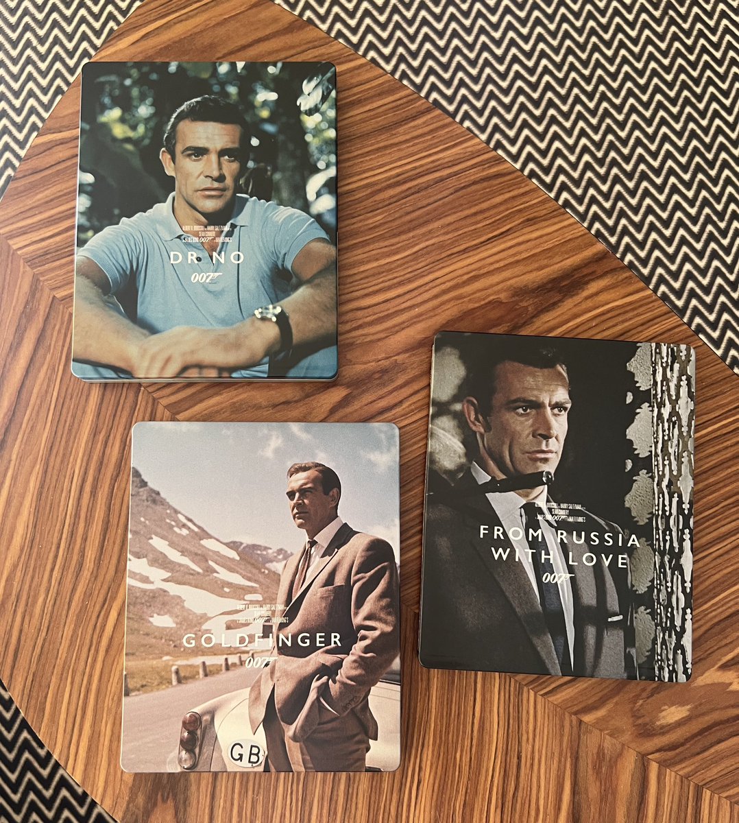 calvindyson's tweet image. It finally arrived! Now to experience the majesty of Sean Connery’s exceptionally hairy chest in glorious 4K