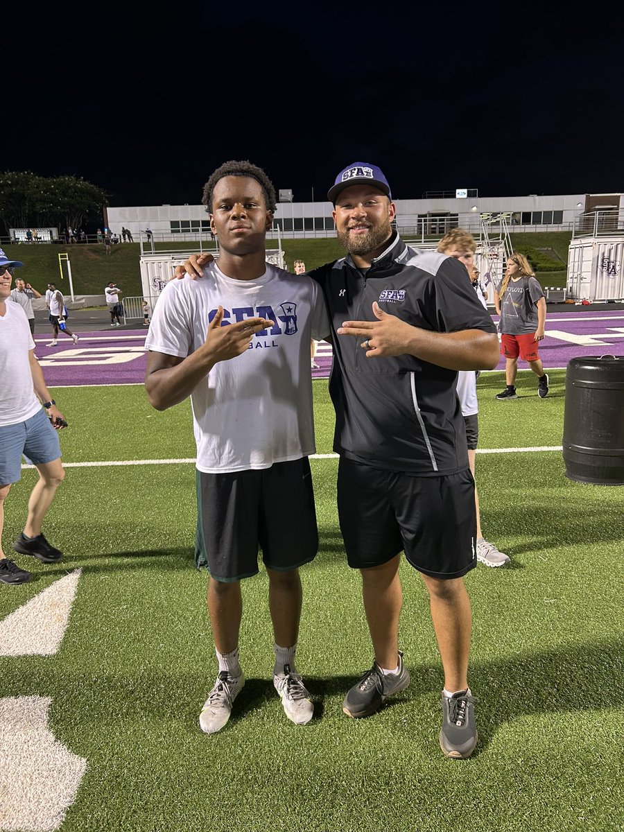 Chiagozie Steven Asomugha (@chiagozie83) on Twitter photo I had an incredible time at SFA, and I learned a lot. Thank you <a href="/SFA_Football/">Lumberjack Football</a>, <a href="/CoachNEUP/">Andrew Neupert</a> & <a href="/DLcoachbeck/">Kevon Beckwith</a>. Looking forward to show what I’ve learned in the fall <a href="/HightowerFB/">HIGHTOWER FOOTBALL</a> <a href="/coachanthony46/">Cornelius Anthony</a> I had an incredible time at SFA, and I learned a lot. Thank you <a href="/SFA_Football/">Lumberjack Football</a>, <a href="/CoachNEUP/">Andrew Neupert</a> & <a href="/DLcoachbeck/">Kevon Beckwith</a>. Looking forward to show what I’ve learned in the fall <a href="/HightowerFB/">HIGHTOWER FOOTBALL</a> <a href="/coachanthony46/">Cornelius Anthony</a>
