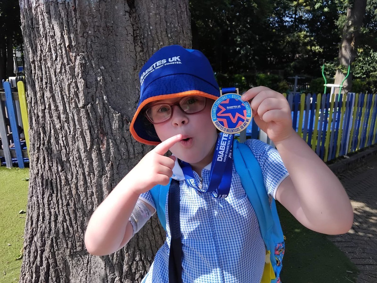 Sarah Hornett (@chiswellsarah) on Twitter photo We did it! 60 miles in June raising funds for #DiabetesUK💙🧡
Daisy has reached her target and took her medal in to show everyone today <a href="/SwingatePrimary/">Swingate Primary</a> 🦉Anyone who would like to help her smash her target, here is the link justgiving.com/page/sarah-chi…
Thank you! We did it! 60 miles in June raising funds for #DiabetesUK💙🧡
Daisy has reached her target and took her medal in to show everyone today <a href="/SwingatePrimary/">Swingate Primary</a> 🦉Anyone who would like to help her smash her target, here is the link justgiving.com/page/sarah-chi…
Thank you!