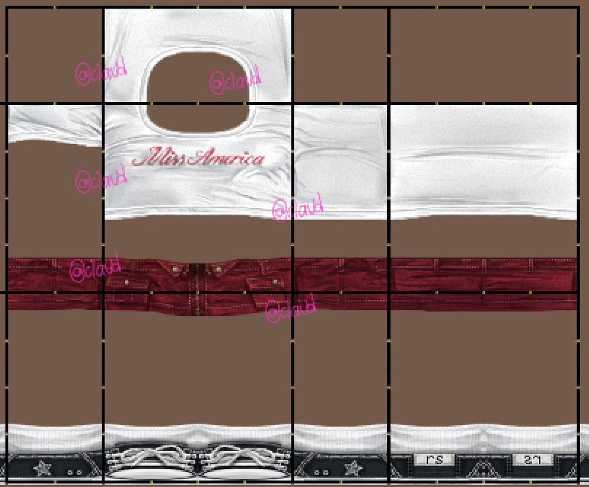 CIaudinq's tweet image. ᶻ 𝗓 𐰁 COMMISSIONS OPEN! 0/2 ᯓ ᡣ𐭩

୨ৎ FULL OUTFIT — 5K RBX WT | $20
୨ৎ SOLO — 2.5K RBX WT | $10

𓇼 ⋆.˚ 𓆉 𓆝 𓆡⋆.˚ 𓇼
#Roblox #RobloxClothing #RobloxDesign #RobloxDesigner 

ciaudinq.carrd.co