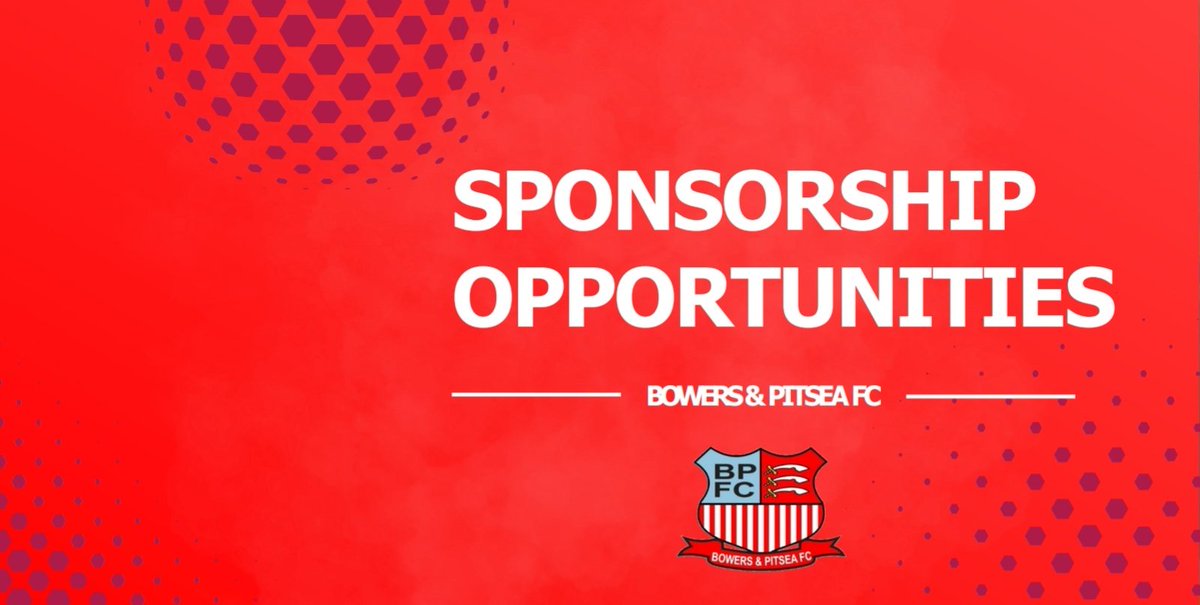 Want to get involved with Bowers &amp; Pitsea for the 2025/26 season?
See our range of sponsorship opportunities at the link below!

bowerspitseafc.co.uk/filep_BlobStor…

#UpTheBowers