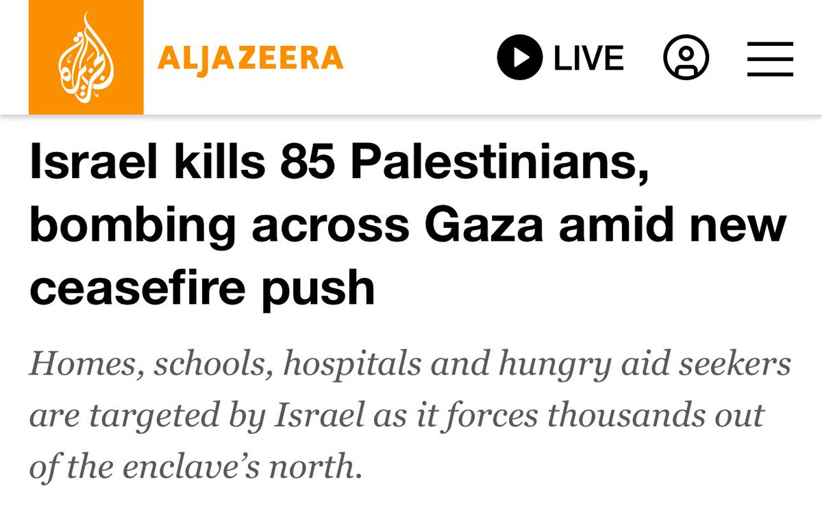 Assal Rad (@assalrad) on Twitter photo If you only followed Western media you likely wouldn’t know that Israel is on a killing spree across Gaza.
How is this not newsworthy? If you only followed Western media you likely wouldn’t know that Israel is on a killing spree across Gaza.
How is this not newsworthy?