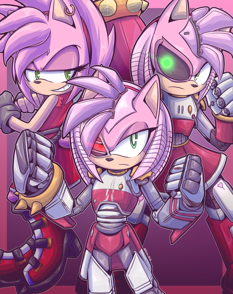 ➢ Haiiro_Slash - C0MMS 0PEN (@haiiro_slash) on Twitter photo For <a href="/MadmanRB/">Ralph "F*ck X" Bromley🇺🇦</a> of Amy:
"She was the Chaos Council's greatest threat, so they made her their deadliest weapon. Big mistake. Now she's broken free and become something they never imagined"
Thank you so much for your support me
#sonicoc #sonicfc #digitalart #SonicTheHedgehog For <a href="/MadmanRB/">Ralph "F*ck X" Bromley🇺🇦</a> of Amy:
"She was the Chaos Council's greatest threat, so they made her their deadliest weapon. Big mistake. Now she's broken free and become something they never imagined"
Thank you so much for your support me
#sonicoc #sonicfc #digitalart #SonicTheHedgehog