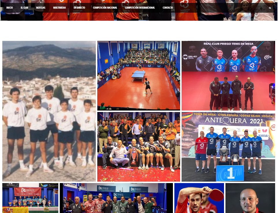 🫡 ¡Estrenamos página web!

🤩 Un diseño sobrio, actualizado y a la altura de un campeón de España. Visítala y estate atento a nuestras noticias. 
realpriegotenisdemesa.com