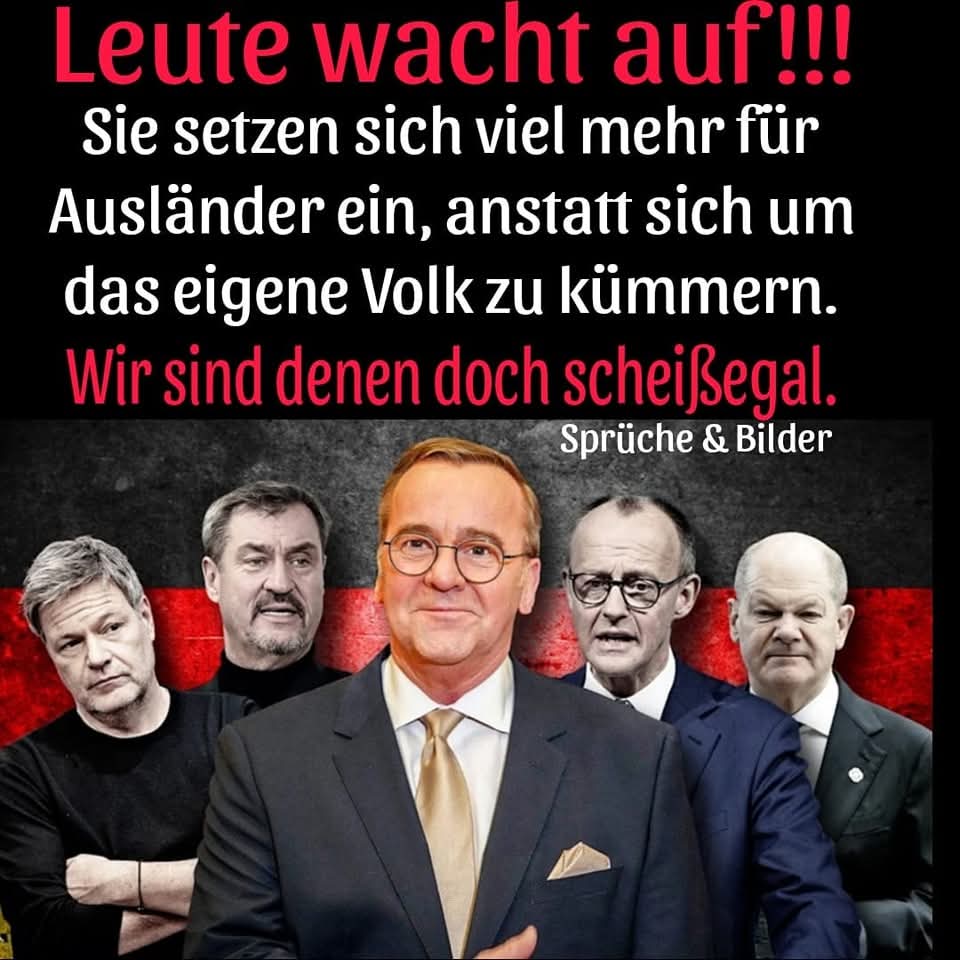 Wir sind ihnen scheißegal...