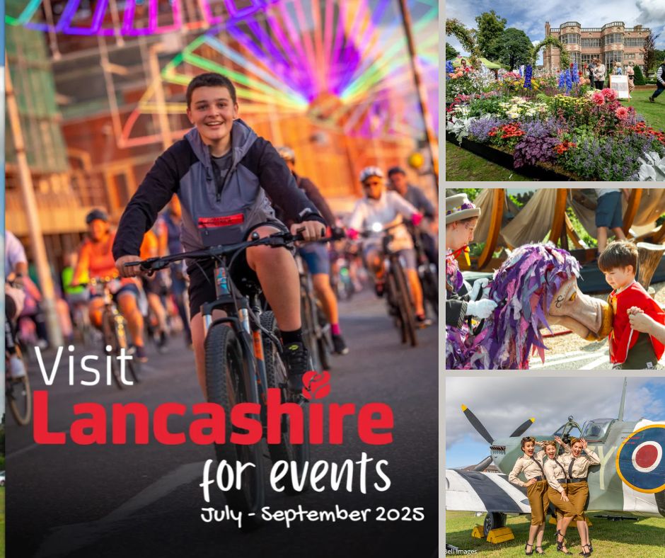 Our brand new events guide is now here, covering all the exciting events that are coming up in Lancashire over the next three months. 🎉🌹

Check it out now 👉 ow.ly/1LXO50WisTO