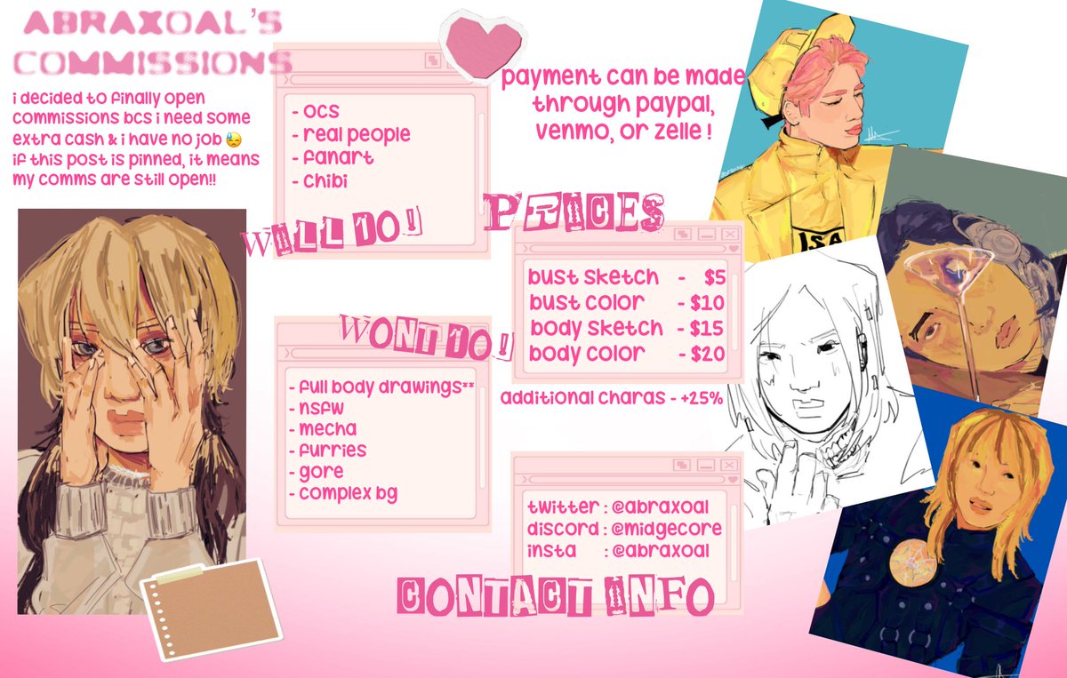 btw everyone my comms are open!! commission me!!